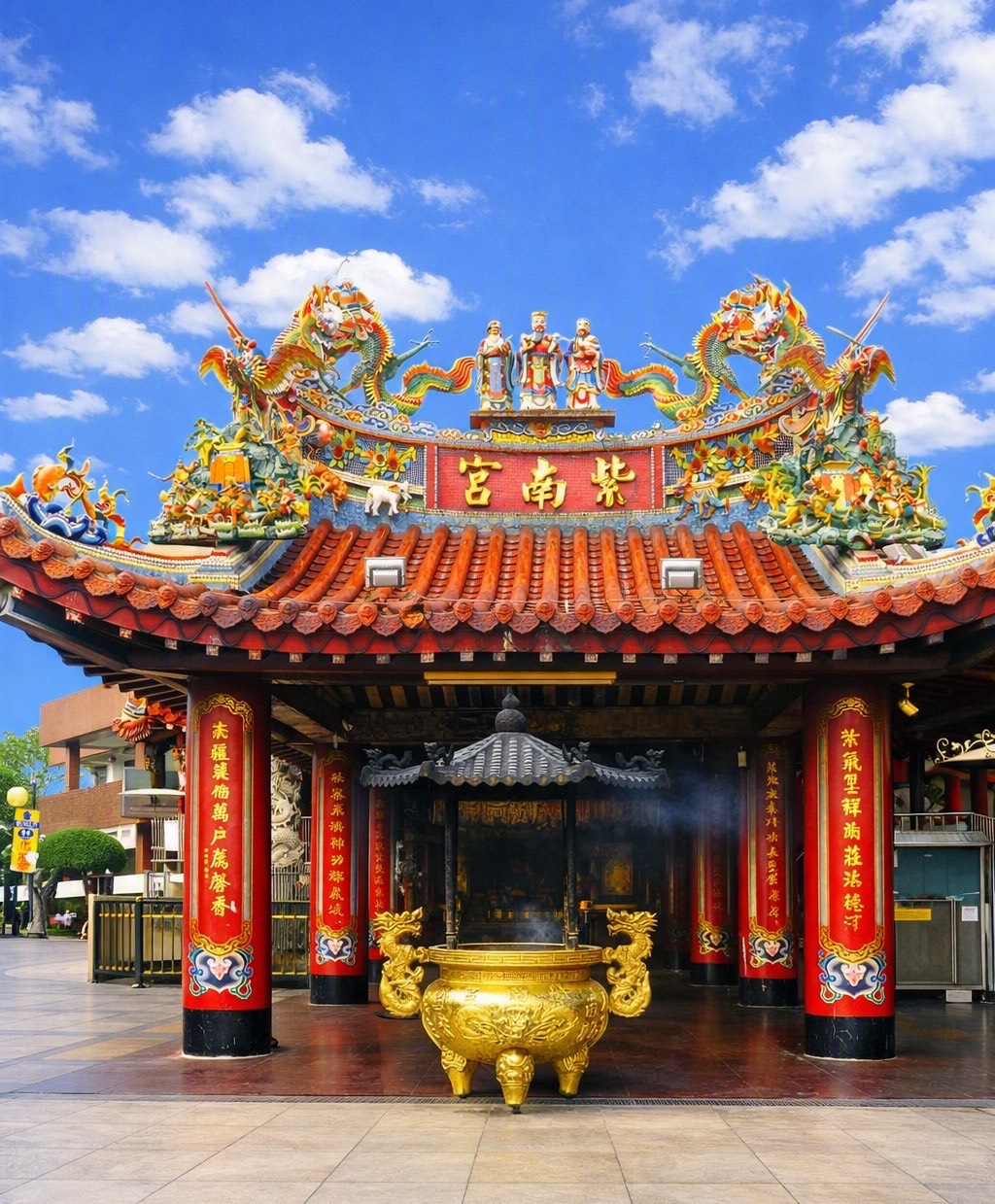 ◇台北出發》紫南宮求財還金x百年菓子舖x白沙屯拱天宮